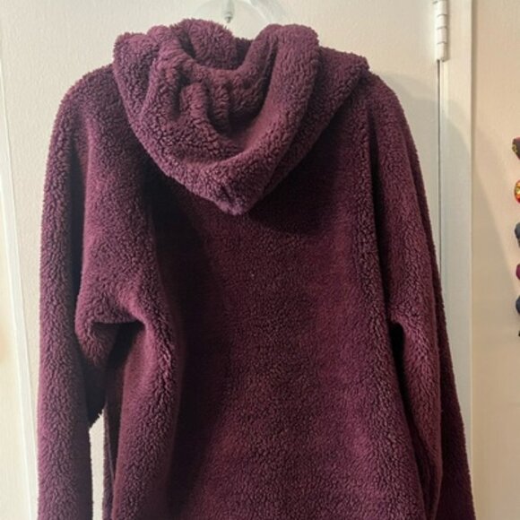 PINK ~ Victoria's Secret ~ Burgundy (Color) Warm Cozy Pullover - Picture 6 of 8